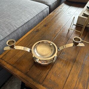 Silver Unity Candle Holder for wedding day